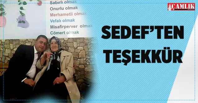 MHP Yozgat Milletvekili Ethem Sedef, teşekkür etti