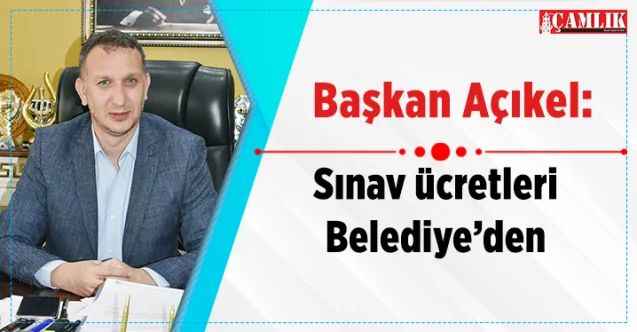 Sınav ücretleri Sarıkaya Belediyesi’nden