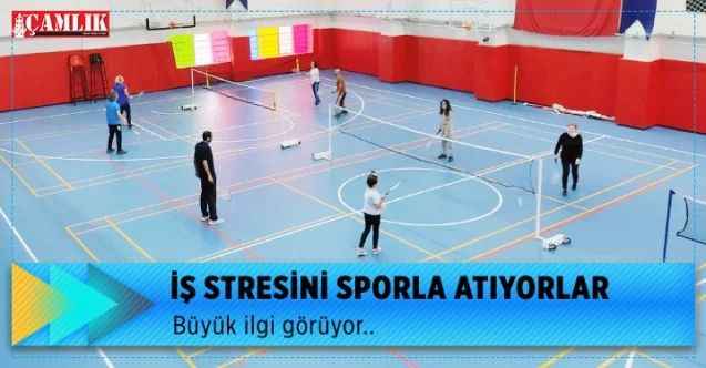 Yozgat’ta farklı meslek mensubu yetişkinler iş stresini sporla atıyorlar