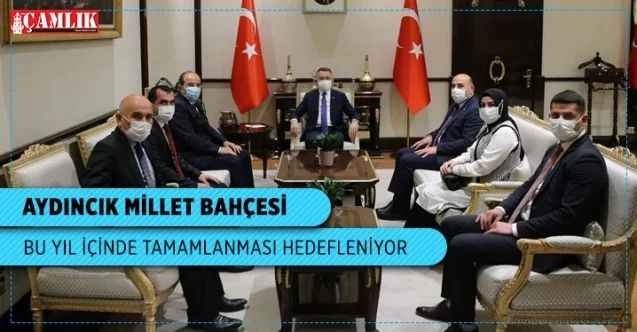 Aydıncık Millet Bahçesi bu yıl içinde tamamlanması hedefleniyor