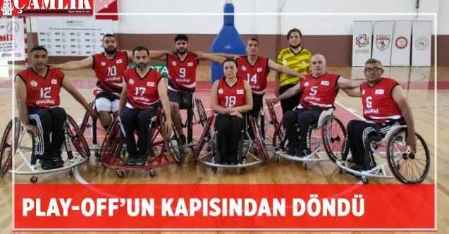 Sorgun umut engelliler spor kulübü Play-Off’un kapısından döndü