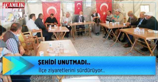 Cumhuriyet Halk Partisi Yozgat Milletvekili Ali Keven, Sarıkayalı Şehit Jandarma Teğmen Baki Koçak’ın ailesine taziye ziyaretinde bulundu