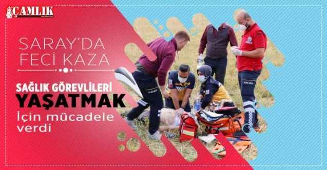 Yozgat'ın Yerköy İlçesine bağlı Saray köyünde meydana gelen trafik kazasında bir kişi hayatını kaybetti