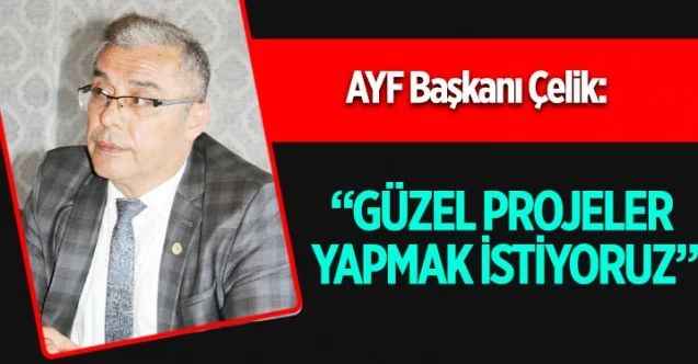 Almanya Yozgatlılar Federasyonu (AYDEF) Başkanı Salih Çelik:  “Güzel projeler yapmak istiyoruz"