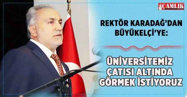 Yozgat Bozok Üniversitesi Rektörü Prof. Dr. Ahmet Karadağ, Yozgat’a Türkmenistanlı öğrencileri davet etti