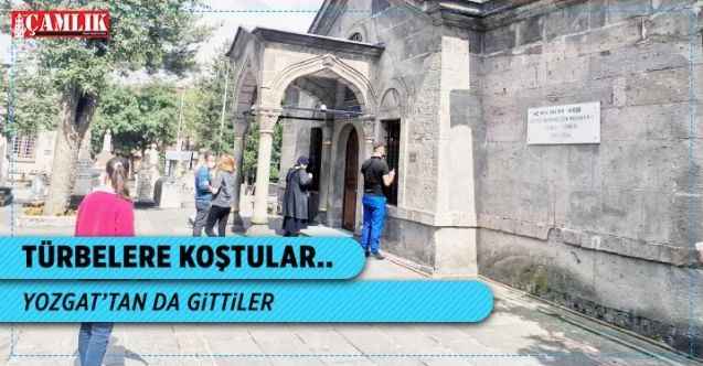 Yüksek Öğretim Kurumları Sınavına girecek öğrenciler, Seyyid Burhaneddin Türbesi'nde dua etti
