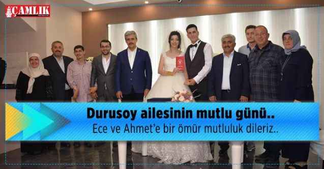 Durusoy ailesinin mutlu günü