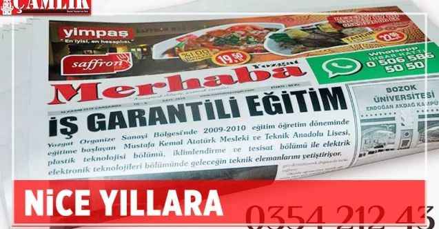 Merhaba Yozgat Gazetesi 14. kuruluş yıl dönümünü kutladı