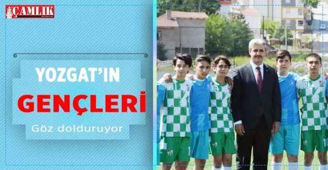 Yozgat Belediyesi Bozokspor’un gençleri göz dolduruyor