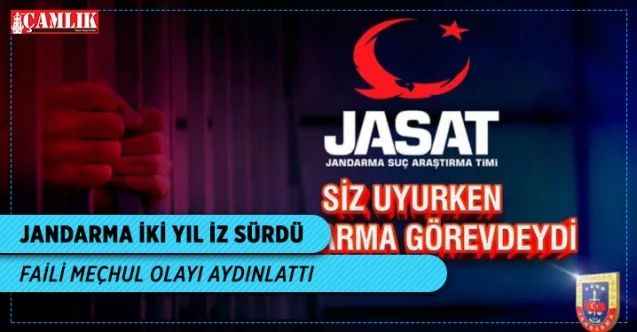 Yozgat İl Jandarma Komutanlığı ekipleri iki yıl boyuncu iz sürdü Faili meçhul olay aydınlatıldı