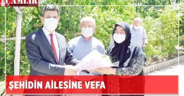 Yerköy Belediye Başkanı Ferhat Yılmaz'dan 15 Temmuz Şehidi Serkan Göker'in ailesine vefa