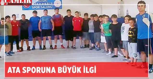 Ata sporuna büyük ilgi