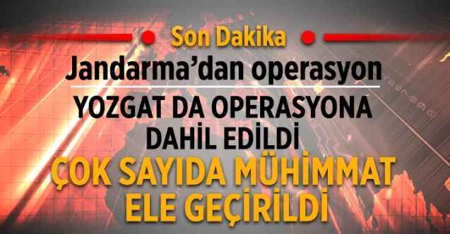 Jandarma'dan silah operasyonu