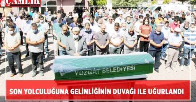 Nişanlısı tarafından öldürülen Aysel Yaşar son yolculuğuna gelinliğinin duvağı ile uğurlandı