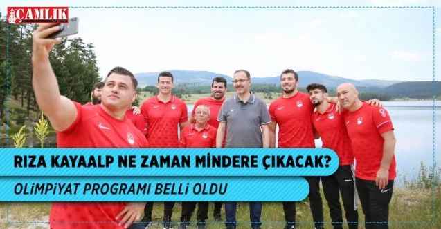 Tokyo 2020 Olimpiyat Oyunları Güreş Programı Belli Oldu Rıza Kayaalp ne zaman mindere çıkacak?