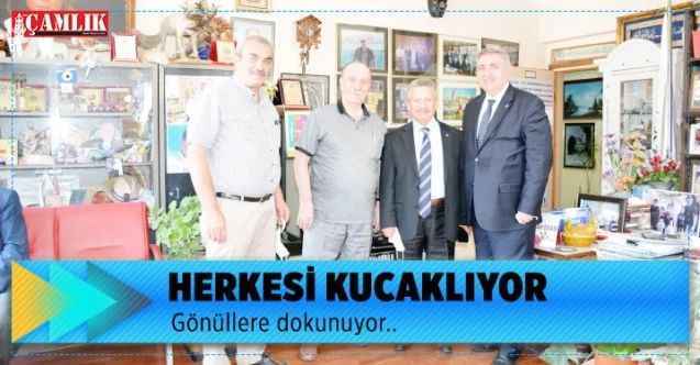 AK Parti İl Başkanı Yusuf Başer, esnaf ziyareti yaptı