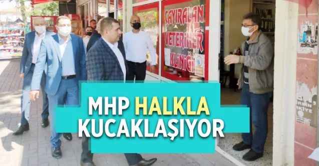 MHP halkla kucaklaşıyor..  Milliyetçi Hareket Partisi Yozgat Milletvekili Ethem Sedef Çandır ve Çayıralan İlçelerini ziyaret etti