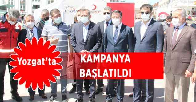 Yozgat Valiliği tarafından ‘aşı’ kampanyası başlatıldı  HAYDİ YOZGAT AŞIYA