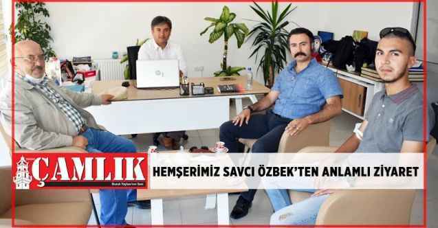 Bursa Cumhuriyet Savcısı Uğur Özbek'ten Yozgat Çamlık Medya'ya Anlamlı Ziyaret