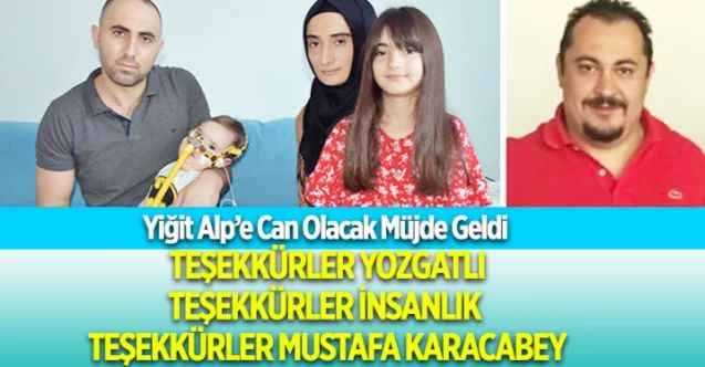 Yozgatlı SMA Hastası Yiğit Alp Avşar'ı Sağlığına Kavuşturacak Para Toplandı