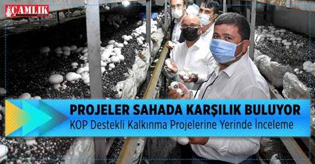KOP Destekli Kalkınma Projelerine Yerinde İnceleme