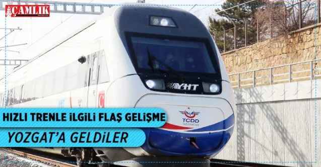 Türkiye Cumhuriyeti Devlet Demiryolları Genel Müdürü ve Yönetim Kurulu Başkanı Hasan Pezük, Yozgat Yüksek Hızlı Tren garında inceleme yaptı