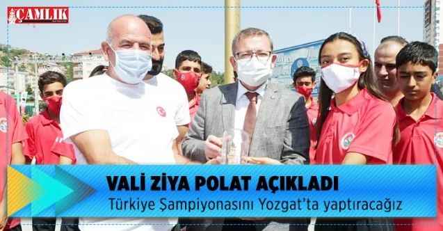 Vali Ziya Polat, Türkiye Atletizm Şampiyonasının bir ayağını Yozgat'ta yaptırmak için girişimde bulunacaklarını söyledi