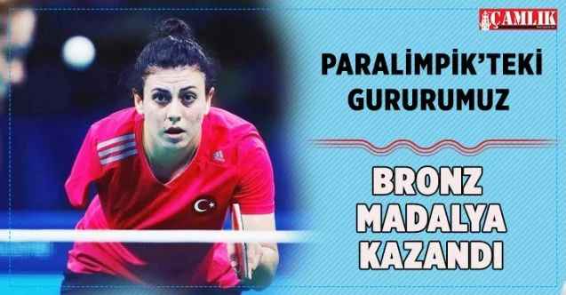 Yozgatlı Kübra Korkut, 2020 Tokyo Paralimpik oyunlarında bronz madalya kazandı