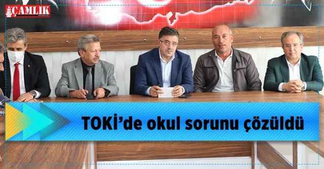 TOKİ’de okul sorunu çözüldü