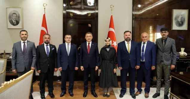 Cumhurbaşkanı Yardımcısı Fuat Oktay hemşerileri ile buluştu :  Çekerek'i konuştular