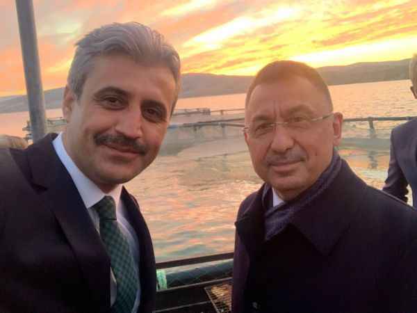 Yozgat Belediye Başkanı Celal Köse, Cumhurbaşkanı Yardımcısı Fuat Oktay’la Özçekim'de Buluştu
