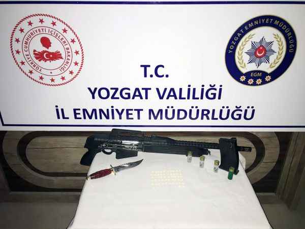 Yozgat'ın Sorgun İlçesinde Emniyet Müdürlüğü ekipleri uyuşturucu operasyonu yaptı