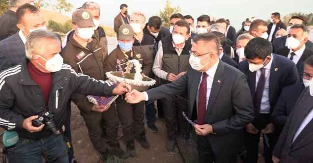 Cumhurbaşkanı Yardımcısı hemşerimiz Fuat Oktay'dan Çamlık TV'ye lavanta