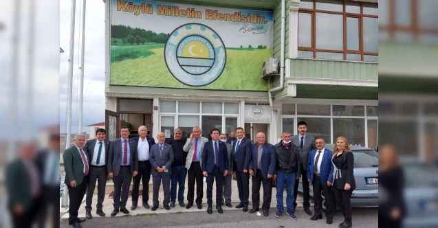 Cumhuriyet Halk Partisi Yozgat Milletvekili Ali Keven ile CHP Tokat Milletvekili Kadim Durmaz Yozgat'ta STK ve Odaları ziyaret etti