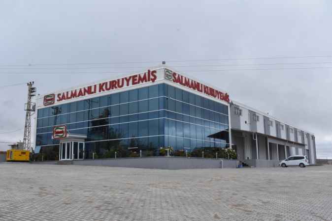 Yozgat’ın Sorgun İlçesi’nde kurulan Salmanlı Kuruyemiş’in ürünleri dünya pazarında