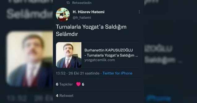 Prof. Dr. Hüsrev Hatemi’den Burhanettin Kapusuzoğlu’nun şiirine tam not