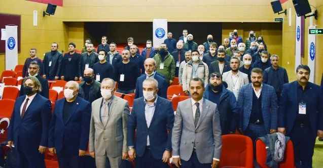 Türk Eğitim-Sen Yozgat Şubesi 7. Olağan Genel Kurulu'nda Mahmut Sunay Kabayel güven tazeledi