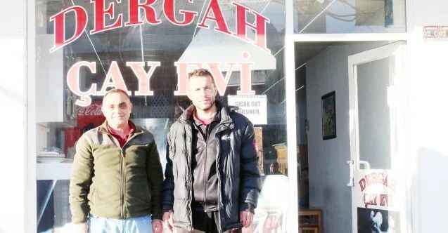 Yozgat'ta faaliyet gösteren Dergah Çay Evi'ni Mesut Doğrutekin ile Talip Erdal satın aldı