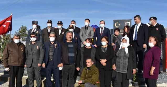 Yozgat'ın Sorgun İlçesi'ne bağlı Bahadın Belediyesi’nde Şehit Jandarma Onbaşı Ali Akdoğan anıtı açıldı
