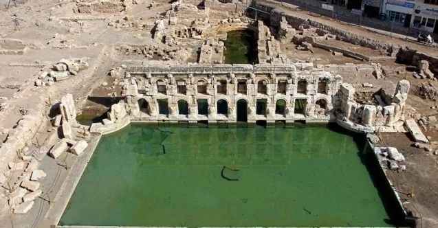 Yozgat'ın Sarıkaya İlçesi'nde bulunan Roma Hamamı'nın turizme açılması için çalışmalar devam ediyor
