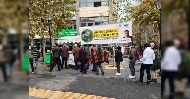 Sıcak çorbalar  Çankaya Belediyesi’nden