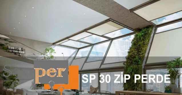 Sanper Gölgelendirme Sistemleri Fermuarlı Zip Perde