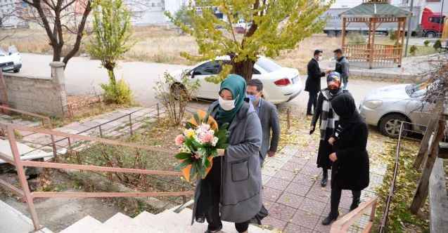 Ankara Kahramankazan Belediyesi Başkanı Oğuz'un Eşi Nergiz Oğuz’dan şiddet mağduru kadınlara anlamlı ziyaretler