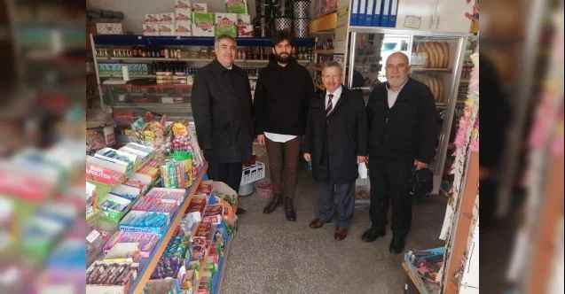 AK Parti  Yozgat İl Başkanı Yusuf Başer, esnaf ziyaretlerine devam ediyor