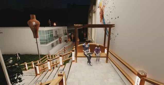 Yenimahalle Belediyesi’nden merdivenlere modern dokunuş