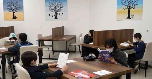 Keçiören'de konforlu kütüphaneler