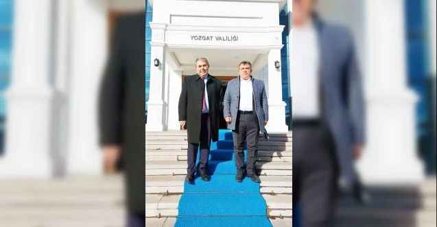 Yozgat'ın Gündemi Akdağmadeni. Darımla ve Özdemir, Yozgat Valisi Ziya Polat'ı Ziyaret Etti