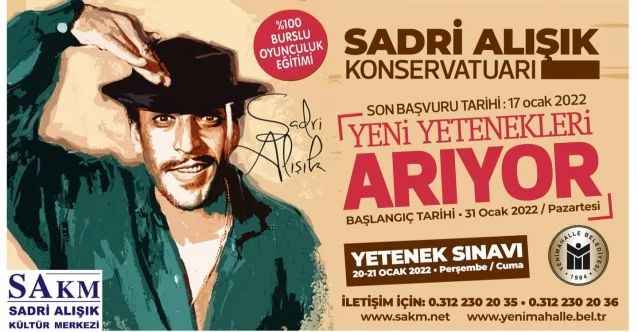 Yenimahalle Belediyesi’nden Tiyatroya gönül veren gençlere konservatuvar şansı