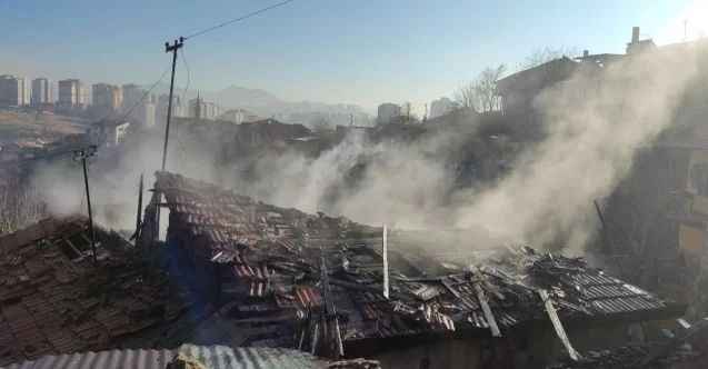 Başkentte korkutan yangın, paniğe sebep olmadan söndürüldü