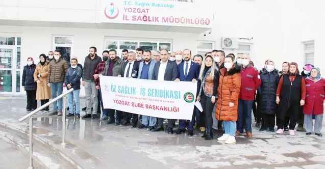 Öz Sağlık İş Sendikası Yozgat Şube İl Başkanı Mehmet Akyol: Bizleri Sağlık Çalışanı Olarak Görmeyen Anlayışı Kabul Etmiyoruz